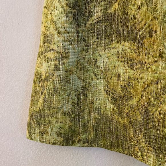 Scanlan Theodore Tinsel Linen Strapless Dress - Picture 6 of 8